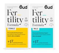 Bud Female Fertility and Male Fertility Supplement Bundle - Conception Vitamins for Men Women and Trying to Conceive - Essential Vitamins and Minerals to Support Fertility