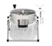 Bud Leaf Trimmer 16 inch Manual w/Sharp Stainless Steel Blades & Solid Metal Gearbox & Hand Pruner Cut for Herbs Leaves