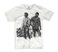 Bud Spencer Official Men's T-Shirt White white, White - white, Medium