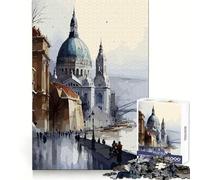 Budapest Hungarian City Jigsaw Puzzles for Adults 1000 Thought Challenge Quiet Fun No Rough Edges Festive Present (50x75cm)