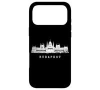 Budapest Hungarian Parliament Retro Skyline I Love Budapest Case for iPhone 17 Pro Max