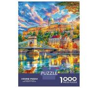 Budapest_ Hungary 1000 Piece Impossible Puzzle for Adults - Challenging Jigsaw Puzzles, Family Activity & Game Gift 52x38cm/1000pcs
