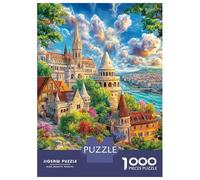 Budapest_ Hungary 1000 Piece Jigsaw Puzzle for Adults And Kids-Challenging Puzzle Game,Home Decoration & Family Fun 52x38cm/1000pcs