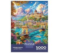 Budapest_ Hungary 1000 Piece Jigsaw Puzzle for Adults And Kids-Challenging Puzzle Game,Home Decoration & Family Fun 52x38cm/1000pcs