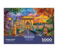 Budapest_ Hungary 1000 Pieces Jigsaw Puzzle for Adults. Difficult Puzzle, Game Challenge Toy, Home Decoration 52x38cm/1000pcs