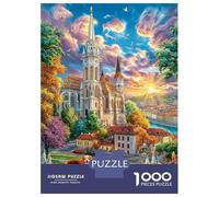 Budapest_ Hungary Jigsaw Puzzle for Adults And Teenagers, Impossible 1000 Piece Puzzle,Family Fun Activity, Challenging Puzzle Game 38x26cm/1000pcs