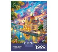 Budapest_ Hungary Jigsaw Puzzle for Adults And Teenagers, Impossible 1000 Piece Puzzle,Family Fun Activity, Challenging Puzzle Game 38x26cm/1000pcs