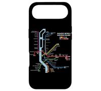 Budapest Hungary Metro Suburban Railway - Souvenir Route Map Case for iPhone Air