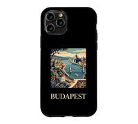 Budapest Hungary Parliament River Retro Travel Design Case for iPhone 11 Pro