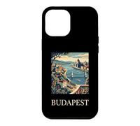 Budapest Hungary Parliament River Retro Travel Design Case for iPhone 12 Pro Max