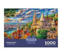 Budapest_ Hungary Puzzle 1000 Piece, Impossible Jigsaw Puzzles for Adults, Puzzle Family Activity Puzzles 70x50cm/1000pcs