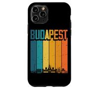 Budapest Hungary Retro Vintage Sunset Skyline Budapest Case for iPhone 11 Pro