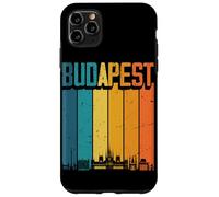 Budapest Hungary Retro Vintage Sunset Skyline Budapest Case for iPhone 11 Pro Max