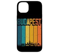 Budapest Hungary Retro Vintage Sunset Skyline Budapest Case for iPhone 14 Plus