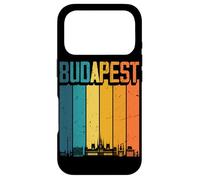Budapest Hungary Retro Vintage Sunset Skyline Budapest Case for iPhone 17 Pro
