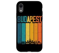 Budapest Hungary Retro Vintage Sunset Skyline Budapest Case for iPhone XR