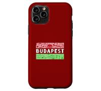 Budapest Hungary Symbols And Landmarks Travel Souvenir Case for iPhone 11 Pro