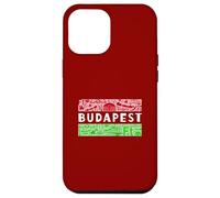Budapest Hungary Symbols And Landmarks Travel Souvenir Case for iPhone 12 Pro Max