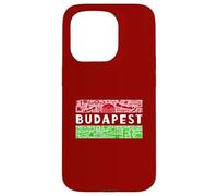 Budapest Hungary Symbols And Landmarks Travel Souvenir Case for iPhone 15 Pro
