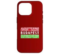 Budapest Hungary Symbols And Landmarks Travel Souvenir Case for iPhone 16 Pro