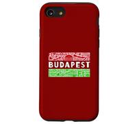 Budapest Hungary Symbols And Landmarks Travel Souvenir Case for iPhone SE (2020) / 7 / 8
