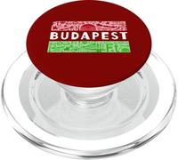 Budapest Hungary Symbols And Landmarks Travel Souvenir PopSockets PopGrip for MagSafe