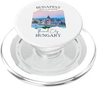 Budapest Hungary Tourist Souvenir East European Cities Men PopSockets PopGrip for MagSafe