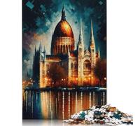 Budapest in Color Puzzle for Adults And Teenagers 1000 Pieces Puzzle Adult Jigsaw Puzzle for Adults Puzzles 1000pcs (75x50cm)