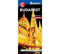 BUDAPEST - Michelin City Map 9220: Laminated City Plan (Michelin City Plans)