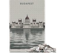 Budapest Parliament Building Puzzles for Adults 1000 Puzzles for Adults 1000 Pieces Puzzle 1000 Pieces 1000 Piece Jigsaw Puzzles for Gift 1000pcs (75x50cm)