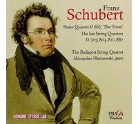Budapest String Quartet - Franz Schubert: Piano Quintet D 667, 'the Trout'/...