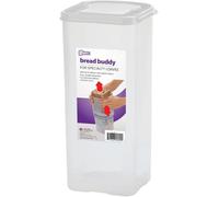 Buddeez Bread Buddy Bread Box for Small Specialty Loaves, White