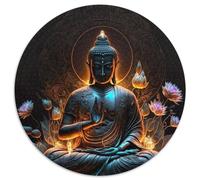 Buddha 1000-Piece Jigsaw Puzzle Cardboard Jigsaw for Mother'S Day, Birthdays, Christmas (67.5x67.5cm)