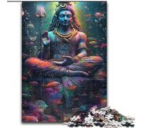 Buddha 1000 Piece Jigsaw Puzzle for Adults Teens, for 14+ Train Your Brain And Your Hands Christmas Game Gifts (26x38cm)