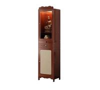 Buddha Altar Cabinet - Modern Meditation Table with Drawers for Home or Temple, God of Wealth Design, 52.1x33x170cm, Storage Shrine for Spiritual Practices