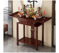 Buddha Altar Table, Altar Cabinet, Prayer Altar, Personal Shrine Stand, Altar Table with Storage, Home Greek Altar Prayer Meditation Table for My Jesus Ofrenda Table,100cm/39.3in