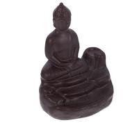 Buddha Aroma Therapy Holder Backflow Ceramic Incense Burner