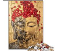 Buddha Art 1000 Piece Jigsaw Puzzles for Adults & Teens, Toys Educational Games Stress Relieving Unique Birthday And Gifts (26x38cm)
