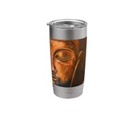 Buddha Art Far Eastern Spiritual Meditation Aesthetic Stainless Steel Insulated Tumbler