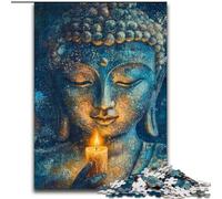 Buddha Art Jigsaw Puzzles for Adults Teenagers Jigsaws Puzzle, Challenging Game And Family Play Artists Collection, Fine Art for Age 14 Years Up (26x38cm)