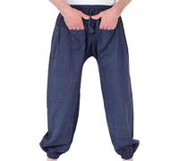 BUDDHA arts&more Balloon trousers from Nepal - Blue - One Size