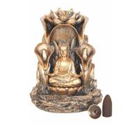 Buddha Backflow Waterfall Incense Burner 14cm