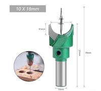 Buddha Beads Ball Milling Cutter Woodworking Router Bit With 10mm Shank 6-30mm Cutting Diameter Alloy Steel Tool For Diy Jewelry Crafts Home Dor Carving(10x18)