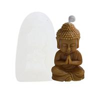 Buddha Bodhisattva Silicone Candle Mold,Cute Buddha Candle Mold,Buddha Design Silicone Candle Mold Wax Resin Epoxy Gypsum Crafts Mold,Craft Art Silicone Soap Mold Craft Molds Handmade Soap Mold