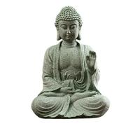 Buddha Decor Buddha Statue Mini Buddah Ornament Sandstone Resting Sleeping Meditating Accessories for Zen Garden Style 1