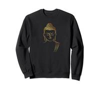 Buddha Design Gautama Buddha Meditation Zen Buddhism Design Sweatshirt