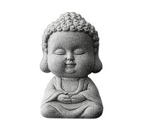 Buddha Desk Statue, Buddha Table Statue | Small Statue Tea Ornaments,Meditation Decoration Ornament,Small Tea Ornaments Statues,Garden Decoration