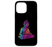 Buddha DJ Turntable DJ Buddha Techno EDM House Buddhism Case for iPhone 13 Pro Max