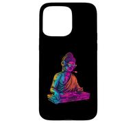 Buddha DJ Turntable DJ Buddha Techno EDM House Buddhism Case for iPhone 15 Pro Max