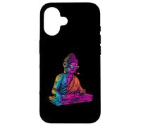 Buddha DJ Turntable DJ Buddha Techno EDM House Buddhism Case for iPhone 16